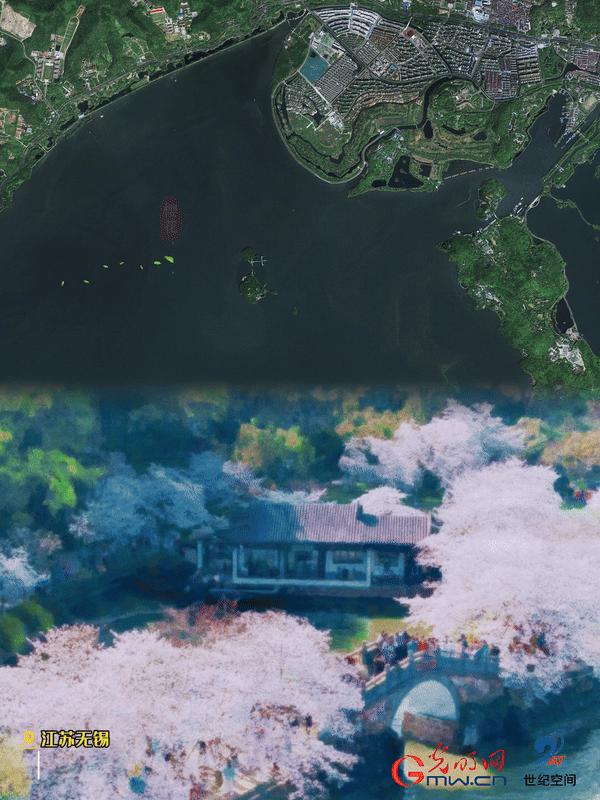 清明游玩賞花圖鑒來了！衛(wèi)星鏡頭帶你先睹為快